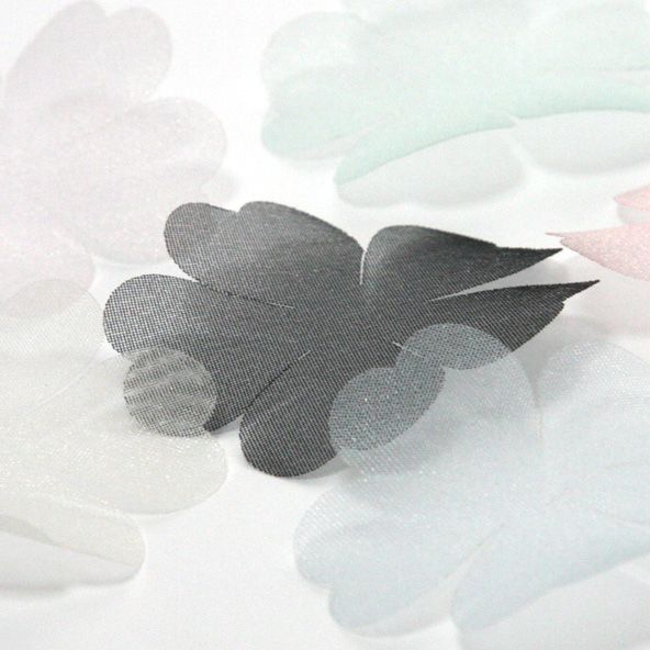 カットフラワー五ツ花（オーガンジー） #05 ペールピンク