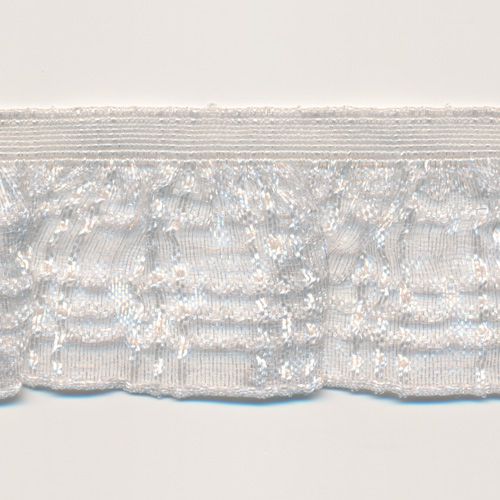 チェックフリルストレッチ #100