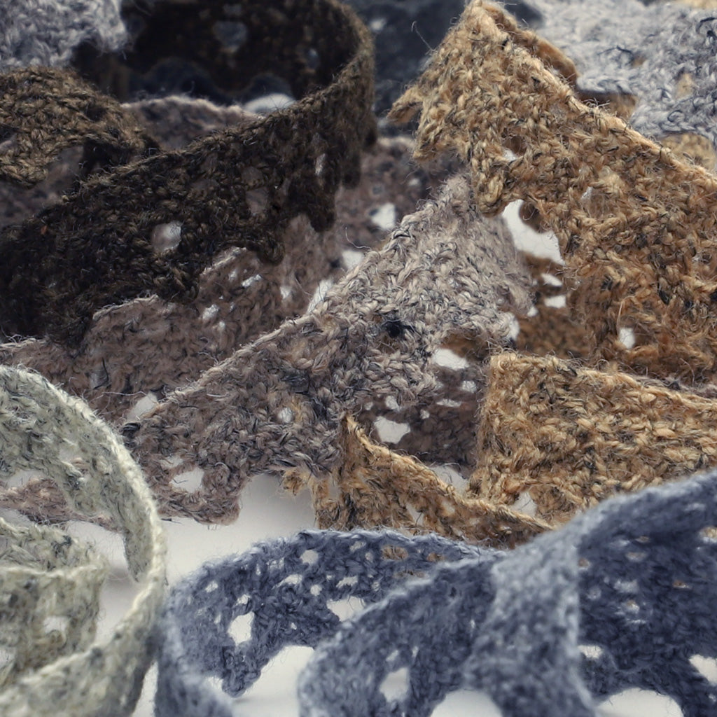 メランジュトーションレース #129 ネイビー