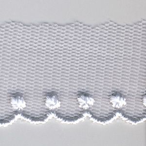 チュールエンブロイダリーレース #100