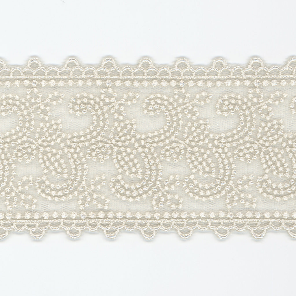 チュールエンブロイダリーレース #48