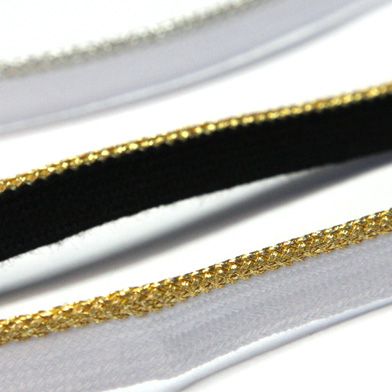 メタリックパイピング #4 シルバー&amp;ブラック