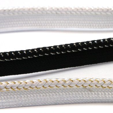 メタリックパイピング #2 シルバー&amp;ホワイト