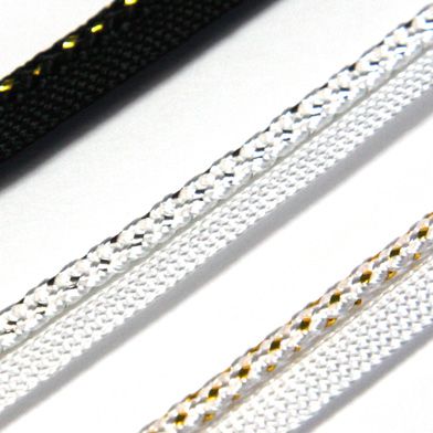 メタリックパイピング #3 ゴールド&amp;ブラック