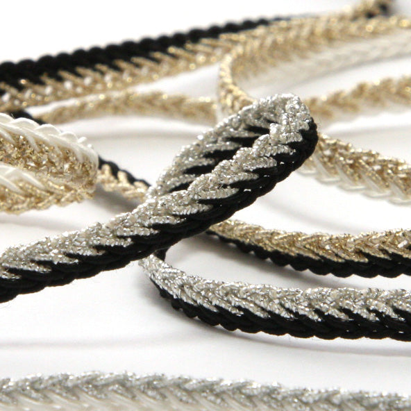 メタリックトリミングブレード #3 ゴールド&amp;ブラック