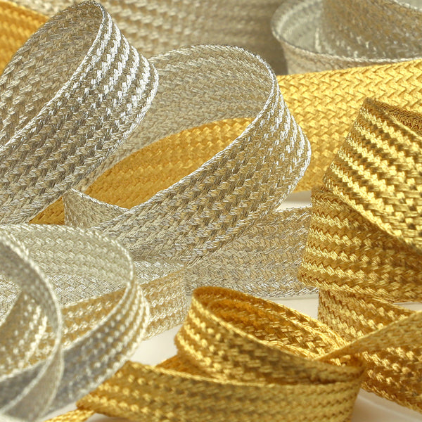 SIC アンティークメタリックトリミングブレード 約14mm 30メートル巻 服飾 手芸 SHINDO SIC アンティークメタリックトリミングブレード 服飾 手芸