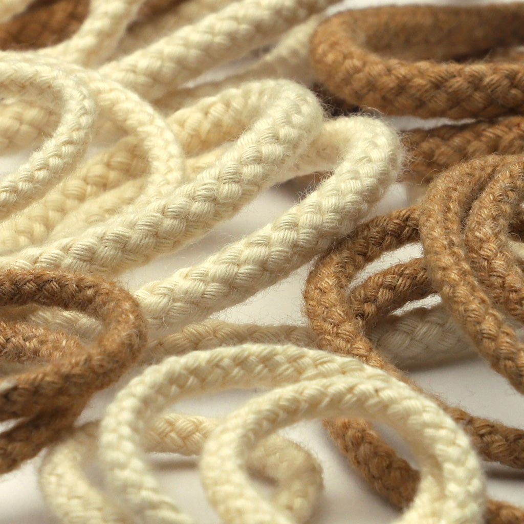 オーガニックコットンエドウチクミコード #2 キナリ（ブラウン）