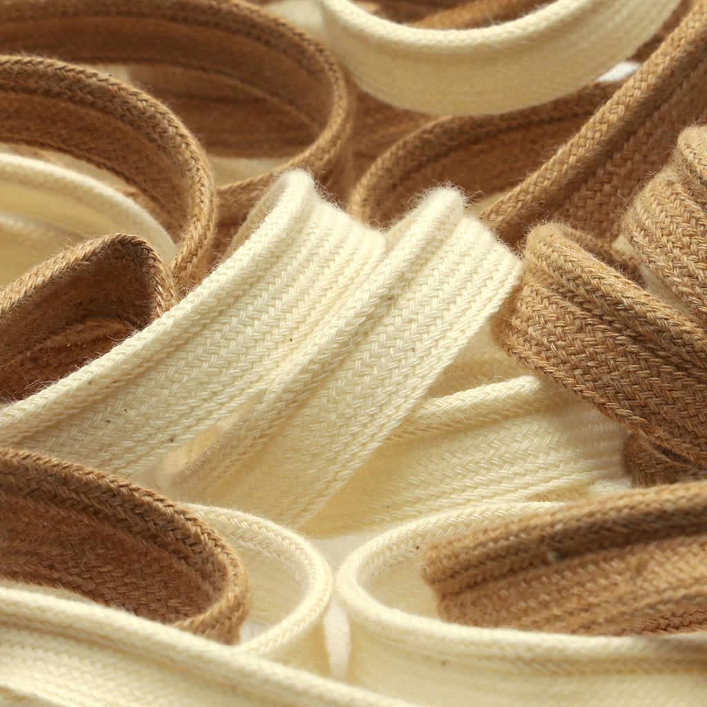 オーガニックコットンパイピング #1 キナリ（オフホワイト）