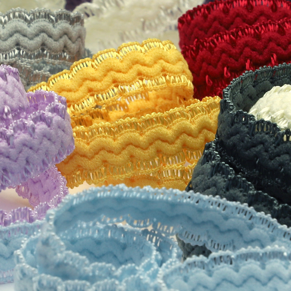 レースフリルストレッチテープ #43 ガーネット