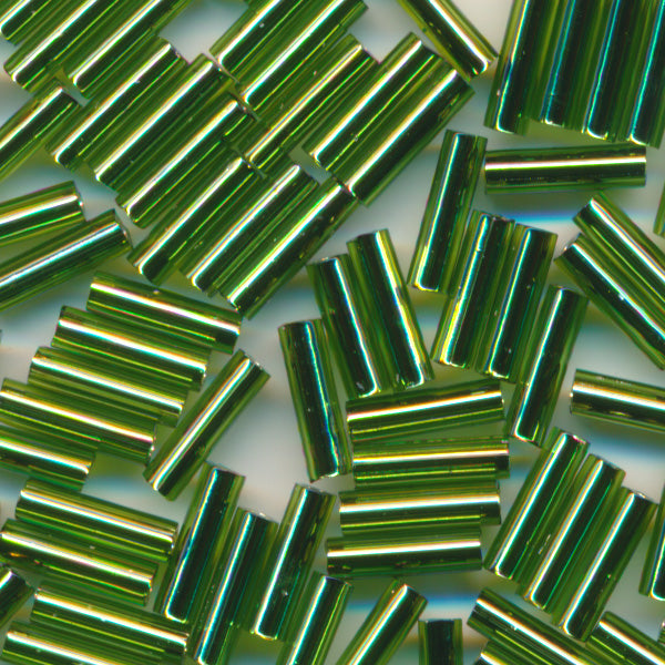 MIYUKI 竹ビーズ #26 オリーブ銀引