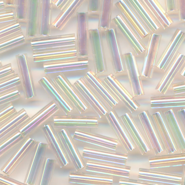 MIYUKI 竹ビーズ #2442 アイボリースキゴールドラスター