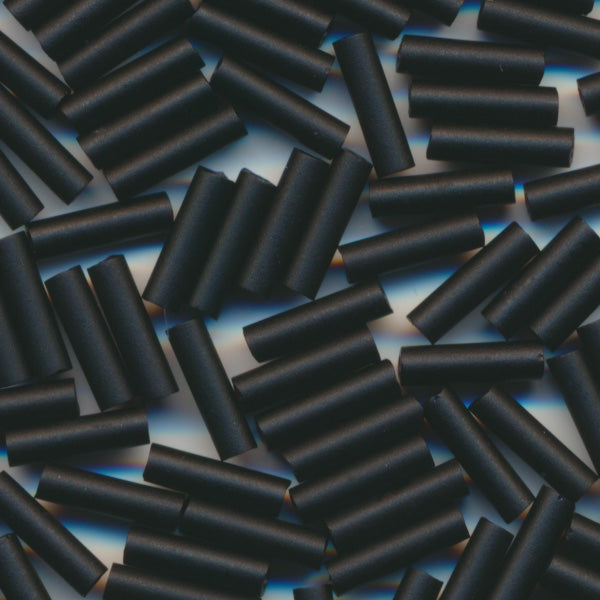 MIYUKI 竹ビーズ #401F 黒ギョク（ツヤ消）