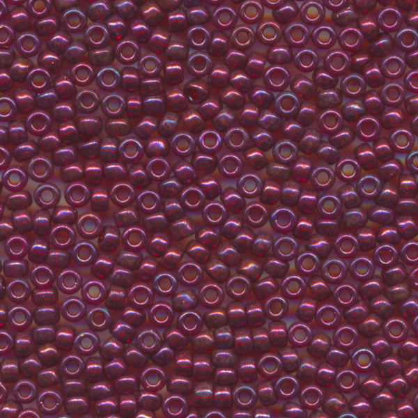 MIYUKI シードビーズ #313 ワインレッドABゴールドラスター