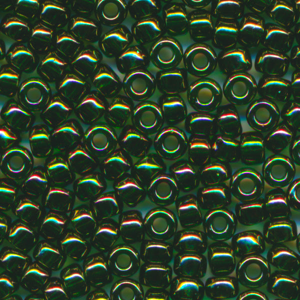 MIYUKI シードビーズ #306 グリーンゴールドラスター