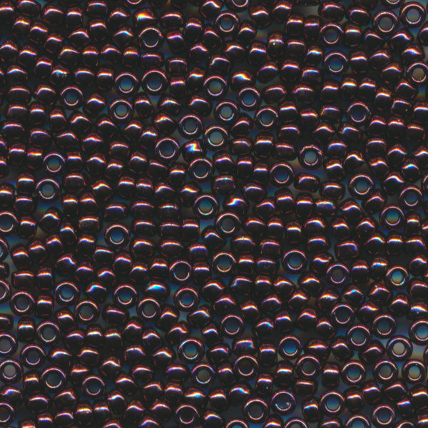 MIYUKI シードビーズ #460 赤金焼付