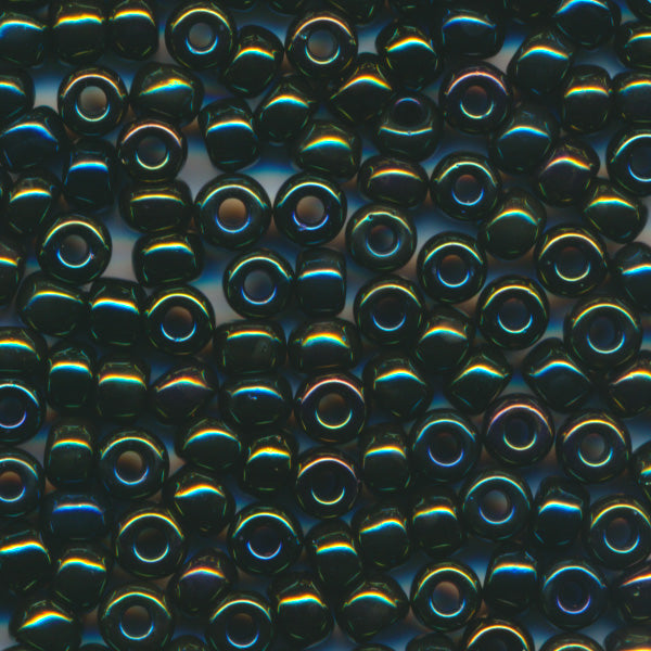 MIYUKI シードビーズ #453 グリーン玉虫