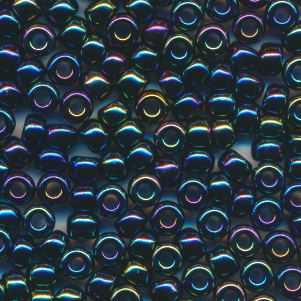 MIYUKI シードビーズ #455 黒AB