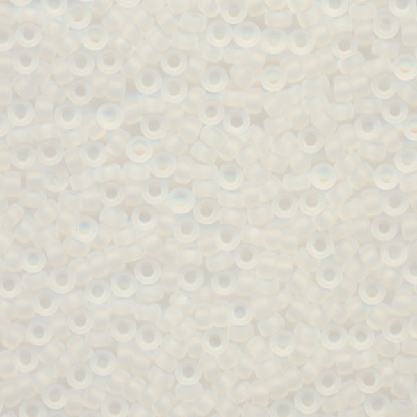 MIYUKI シードビーズ #131F クリスタル（ツヤ消）