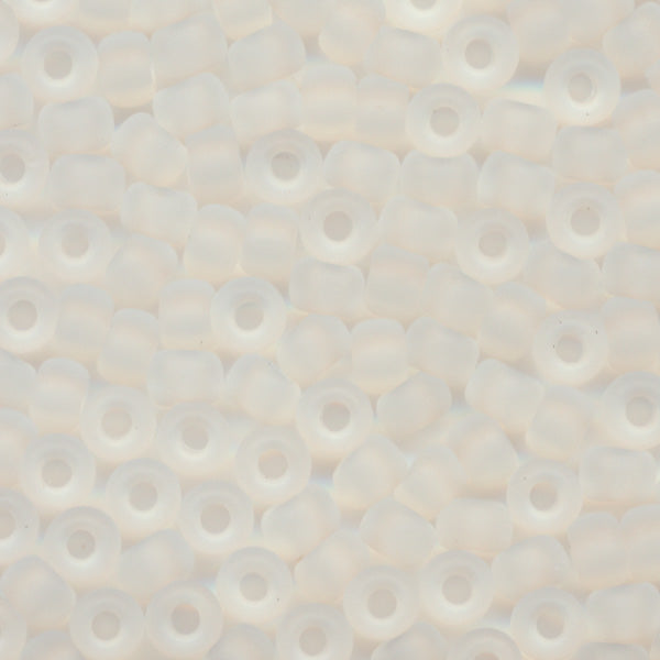 MIYUKI シードビーズ #131F クリスタル（ツヤ消）