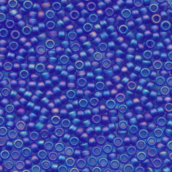 MIYUKI シードビーズ #151FR コバルトスキAB（ツヤ消）