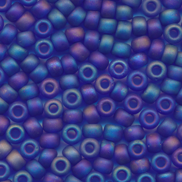 MIYUKI シードビーズ #151FR コバルトスキAB（ツヤ消）