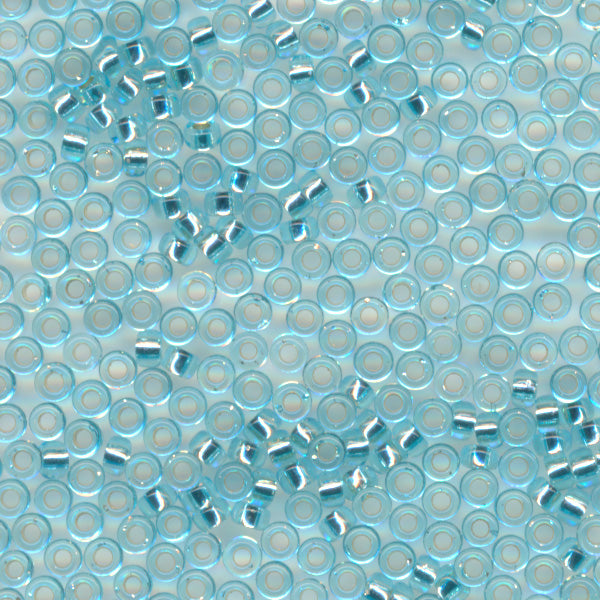 MIYUKI シードビーズ #18 アクア（銀引）