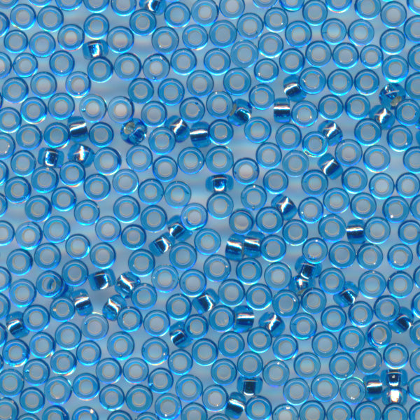 MIYUKI シードビーズ #19 ブルー（銀引）