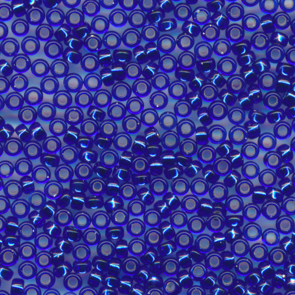 MIYUKI シードビーズ #20 コバルト（銀引）